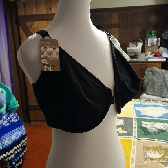 NWT Sweet Nothings Women's 42DD Smooth Fit Black Bra - Picture 8 of 9